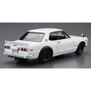 Aoshima A006106 1/24 Nissan KPGC10 Skyline HT2000GT-R 1971