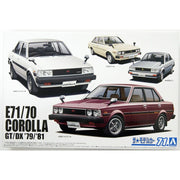 Aoshima A006129 1/24 Toyota E71/70 Corolla Sedan GT/DX 1979