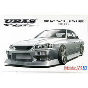 Aoshima 6134 1/24 Uras ER34 Skyline 25GT-T 2001 Nissan