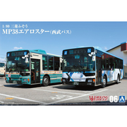 Aoshima 6185 1/80 Mitsubishi Fuso MP38 Aero Star Seibu Bus