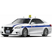 Aoshima A006225 1/24 Toyota ARS210 Crown Athlete 2013 Tokyo Individual Taxi Cooperative