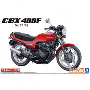 Aoshima A006232 1/12 The Bike No.48 Honda NC07 CBX400F Monza Red
