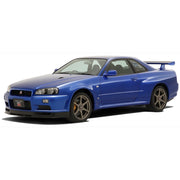 Aoshima 006250 1/32 Nissan R34 Skyline GT-R Bayside Blue