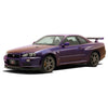 Aoshima 006252 1/32 Nissan R34 Skyline GT-R Midnight Purple III