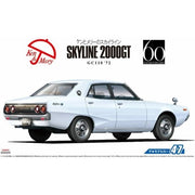 Aoshima A006370 1/24 Nissan GC110 Skyline 2000GT 1972