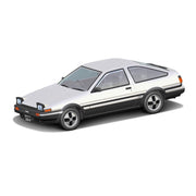 Aoshima A006467 1/32 Toyota Sprinter Trueno High-Tech Two Tone White And Black Snap Kit