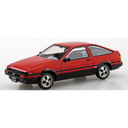 Aoshima A006468 1/32 Toyota Sprinter Trueno High-Tech Two Tone Red And Black