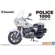Aoshima A006480 1/12 Kawasaki KZ1000P Police1000 1982