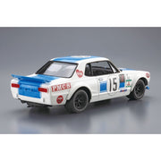 Aoshima A006487 1/24 Hakosuka Gt-R 50 Glorious Wins In Memory Of Takahashi Kunimitsu