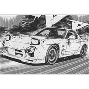 Aoshima A006493 1/24  FD3S RX-7 VS SSR Version Takahashi Keisuke
