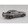 Aoshima A006634 1/32 Nissan R32 Skyline GT-R Custom Wheel Gun-Gray Metallic Snap Kit No.14-SP1