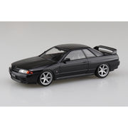 Aoshima A006636 1/32 Nissan R32 Skyline GT-R Custom Wheel Black Peral Metallic Snap Kit No.14-SP3