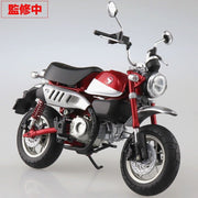 Aoshima A0109561/12 Honda Monkey 125 Pearl Nebula Red Diecast