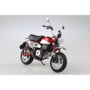Aoshima A0109561/12 Honda Monkey 125 Pearl Nebula Red Diecast