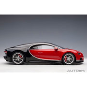 AutoArt 12113 1/12 Bugatti Chiron 2017 Italian Red/Nocturne Black