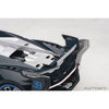 AutoArt A70987 1/18 Bugatti Vision Gran Turismo Argent Blue Carbon