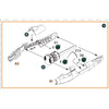 Clear Prop Models A72006 1/72 Gloster E28/39 Pioneer Engine Set Plastic Accessories Set
