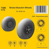 CMK 7496 1/72 Bristol Beaufort Wheels for Airfix Kit
