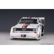 AutoArt 88700 1/18 Audi Quattro S1 Pikes Peak Winner 1987 W.Roehrl No.1