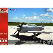 A&A Models 4801 1/48 Yak-11 Military Trainer Plastic Model Kit