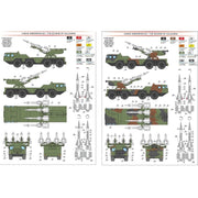A&A Models 7218 1/72 S-125 SC NEVA Missile System on MAZ-543 Chassis Plastic Model Kit