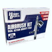 Hobby Basics Dual Action Gravity Feed Airbrush Kit