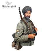 Abteilung 502 1004 1/10 Freies Indien Legion Bust