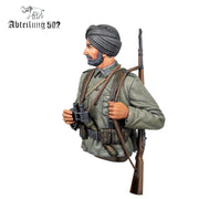 Abteilung 502 1004 1/10 Freies Indien Legion Bust