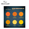 Abteilung 502 ABT1163 Intense Warm Colors Dense Acrylic Paint Set