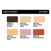 Abteilung 502 301 Flesh Colours Modelling Oil Paint Set