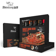 Abteilung 502 304 Rust and Red Colours Modelling Oil Paint Set
