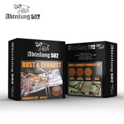 Abteilung 502 ABT403 Rust & Exhaust Pigments Set