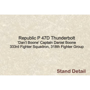 Oxford AC117 1/72 P-47 Thunderbolt 333rd FS318FG Captain Daniel Boone