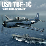 Academy 12340 1/48 USN TBF-1C Avenger Battle of Leyte Gulf Plastic Model Kit