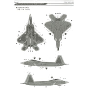Academy 12423 1/72 F-22A Air Dominance Fighter Raptor - Metro Hobbies