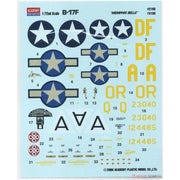 Academy 12495 1/72 B-17F "Memphis Belle" Flying Fortress