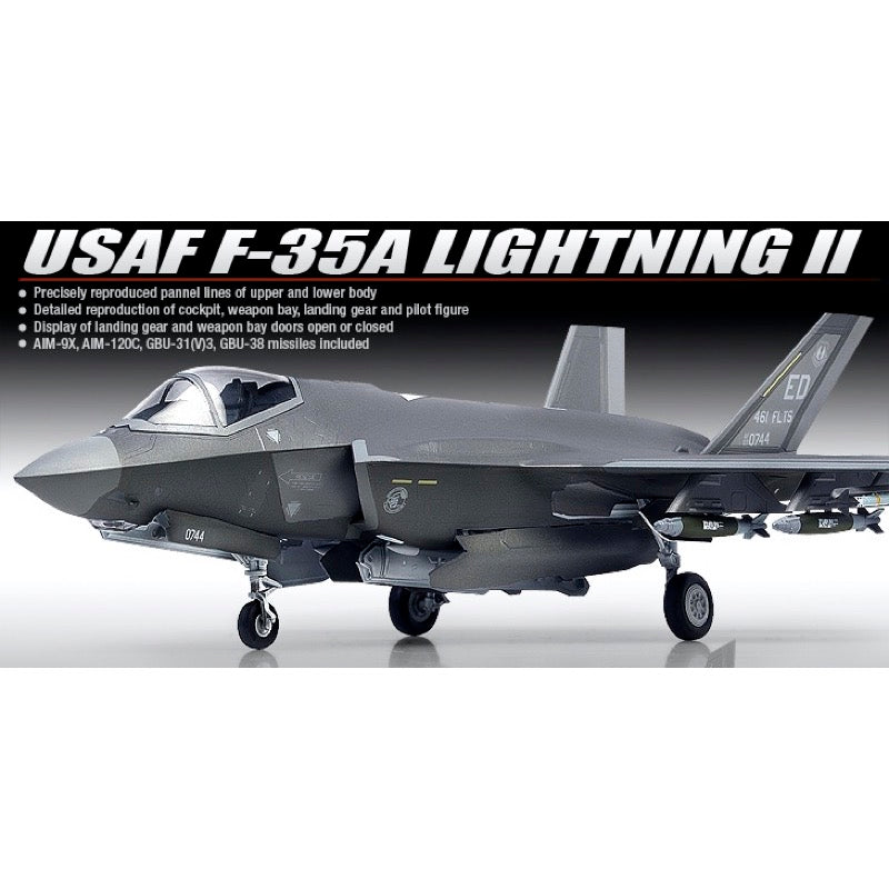 Tamiya 61124 - F-35A Lightning II 1/48 Tamiya 61124 - F-35A Lightning II 1/48