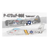 Academy 12530 1/72 P-47D & F-86E Gabreski LE