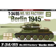 Academy 13295 1/35 T-34/85 No.183 Factory Berlin 1945 Plastic Model Kit