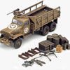 Academy 1/72 US Cargotruck and Accessory