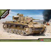 Academy 13531 1/35 German Panzer III Ausf.J North Africa Plastic Model Kit