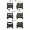 Academy 13551 1/35 ROK Army K311A1 1.25 ton Utility Truck