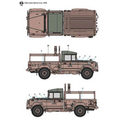 Academy 13551 1/35 ROK Army K311A1 1.25 ton Utility Truck