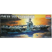 Academy 14212 1/800 U.S.S. CVN-69 Eisenhower Plastic Model Kit