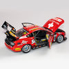 Authentic Collectables ACD189F19J 1/18 Supercheap Auto Racing No.55 Ford Mustang GT 2019 Supercar Penrite Oil Sandown 500 Retro Round - Chaz Mostert/James Moffat