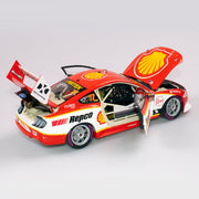Authentic Collectables ACD18F20CW 1/18 Shell V-Power Racing Team No.17 Ford Mustang GT Supercar 2020 Virgin Australia Supercars Championship Winner Scott McLaughlin Diecast Car