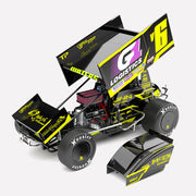 Authentic Collectables ACD18SC23B 1/18 2022/2023 Chief Racing #V6 Sprintcar