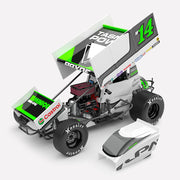 Authentic Collectables ACD18SC23C 1/18 2022/20223 Jason Pryde Motorsport #W14 Sprintcar