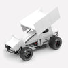 Authentic Collectables ACD18SC24PB 1/18 Plain Body Sprintcar in Gloss White