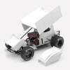 Authentic Collectables ACD18SC24PB 1/18 Plain Body Sprintcar in Gloss White